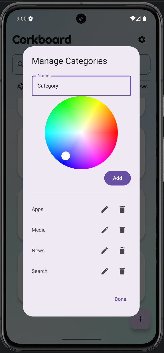 Add Category