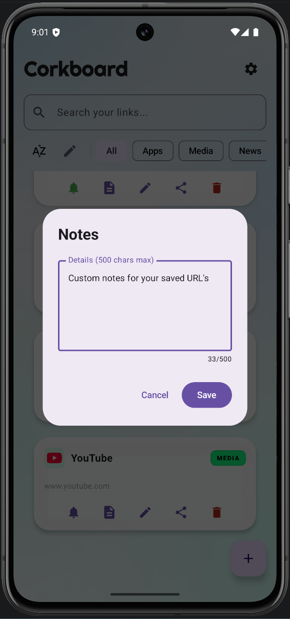 Add Notes